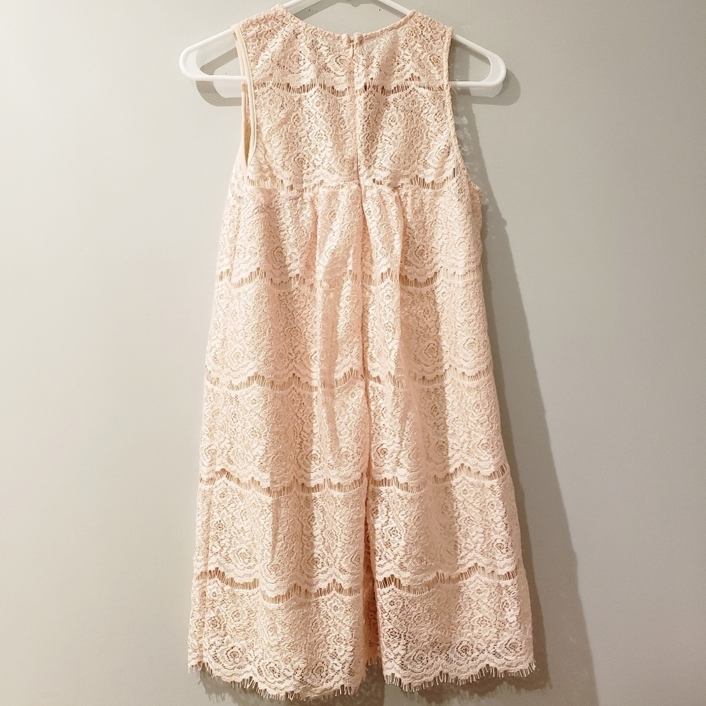 Light Pink Bleuh Ciel Sleeveless Dress - Picture 2 of 8